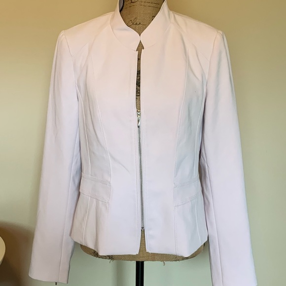 White House Black Market Jackets & Blazers - Beautiful jacket (very pale lavender)